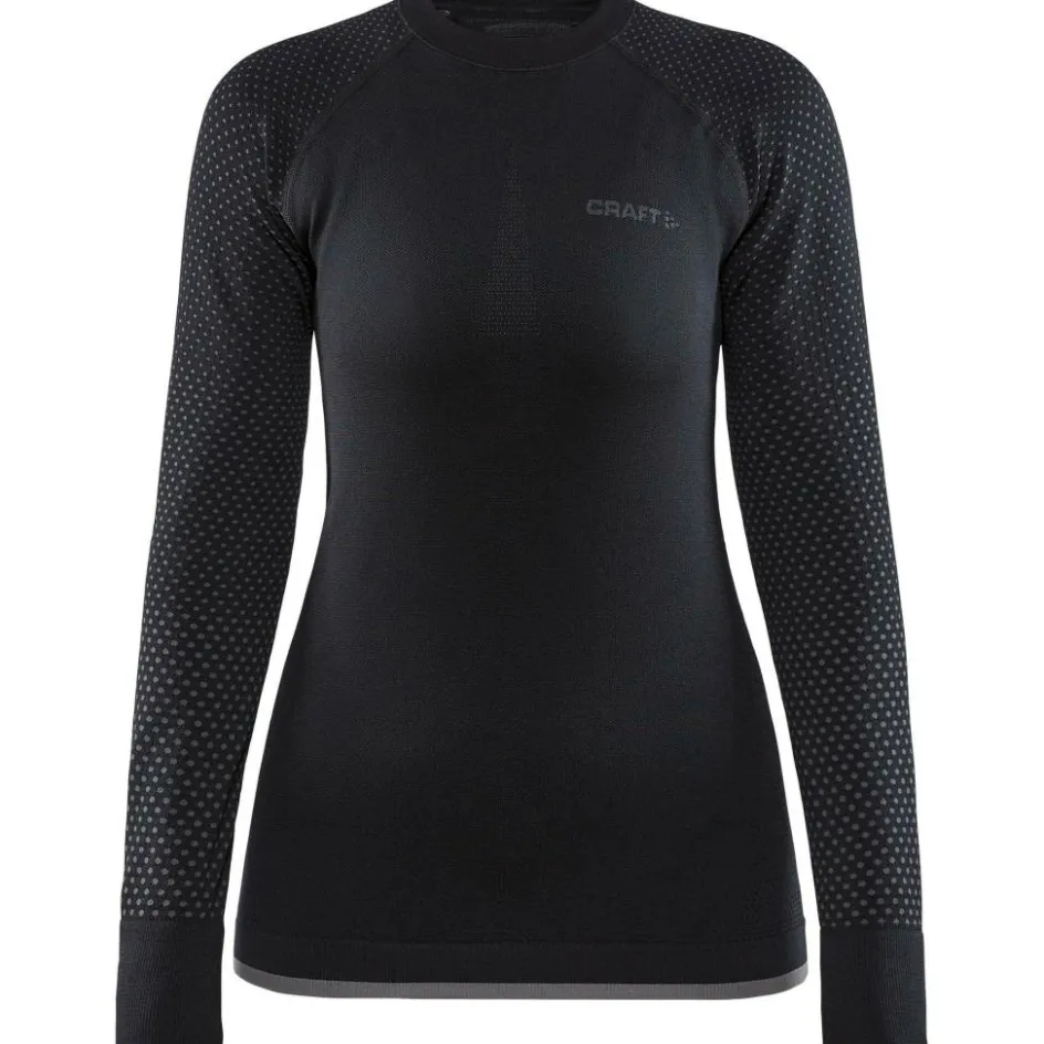 Craft Thermokleding|Wintersport*ADV Warm Fuseknit Intensity LS thermoshirt dames black