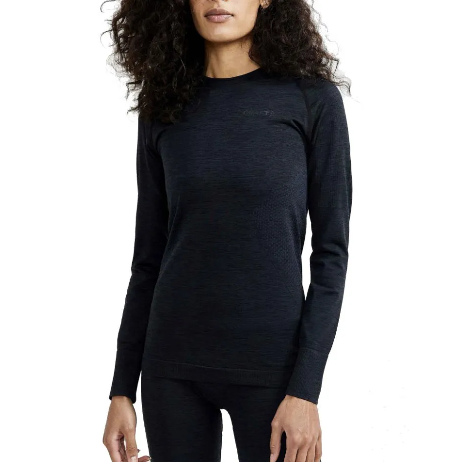 Craft Thermokleding|Wintersport*Core Dry Active Comfort LS thermoshirt dames black