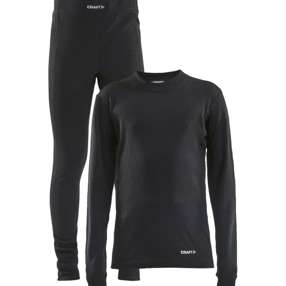 Craft Thermokleding|Wintersport*CORE Dry Baselayer thermokleding set junior black
