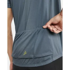 Craft Fietskleding*Core Endur fietsshirt heren real neon light