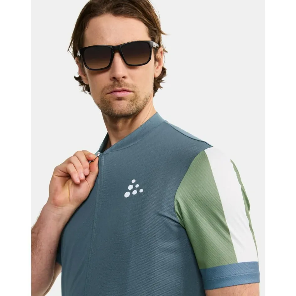 Craft Fietskleding*Core Endurance Logo fietsshirt heren real thyme