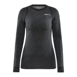 Craft Thermokleding|Wintersport*Core Wool Merino LS thermoshirt dames black