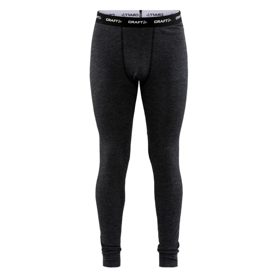 Craft Thermokleding|Wintersport*CORE Wool Merino thermobroek heren black