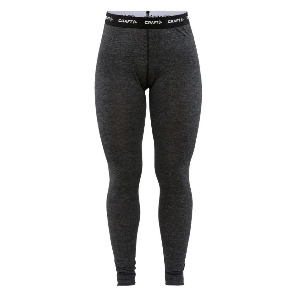 Craft Thermokleding|Wintersport*Core Wool Merino thermobroek dames black