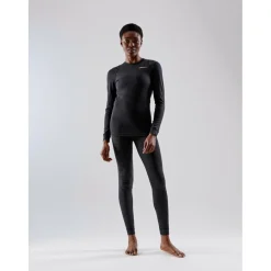 Craft Thermokleding|Wintersport*Core Wool Merino thermobroek dames black