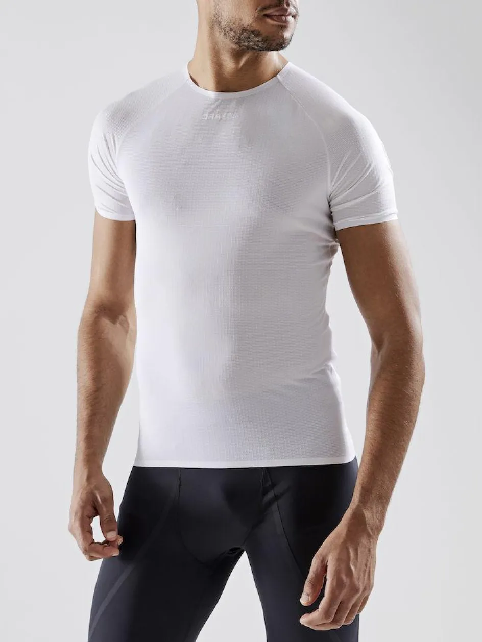 Craft Fietskleding*Pro Dry Nanoweight SS fietsshirt heren white