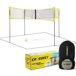 CROSSNET Buitenspelen & Spelletjes*Four Square Volleybal spel