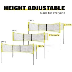 CROSSNET Buitenspelen & Spelletjes*Four Square Volleybal spel