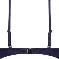 Cyell Bikini*Satin Navy Padded Wired bikini top dames
