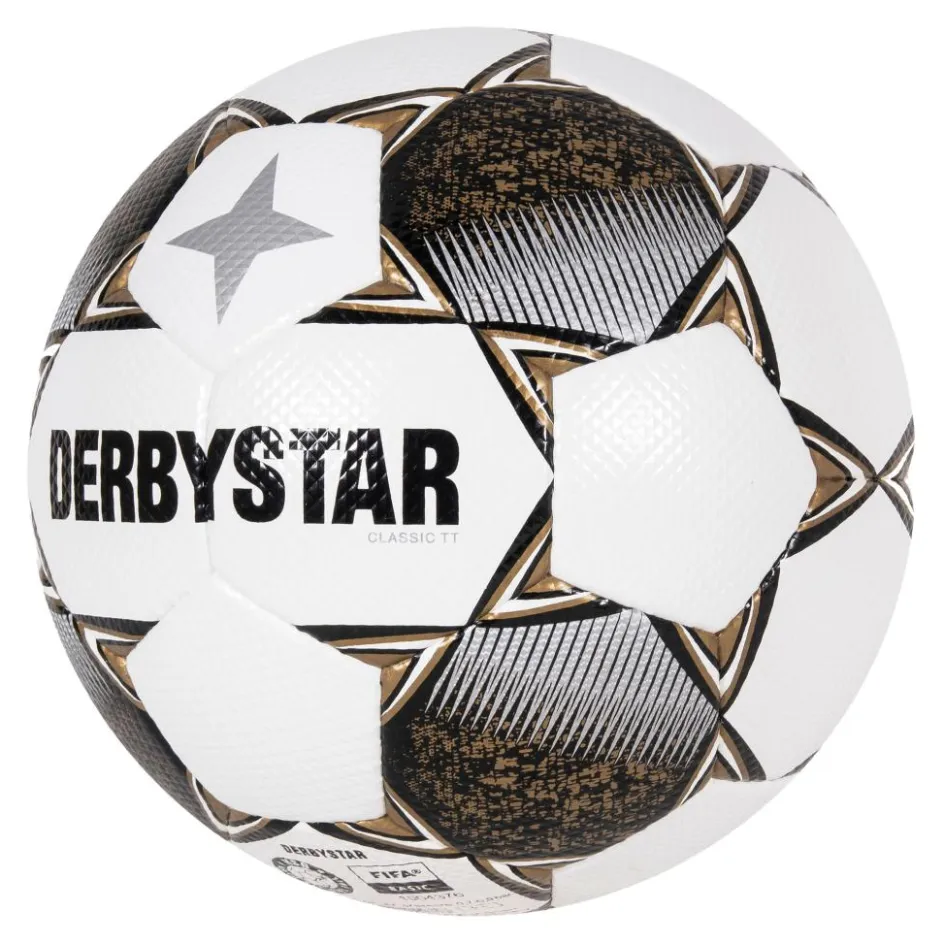 Derbystar Voetbal Kopen*Classic TT II voetbal white gold