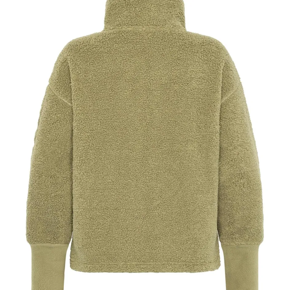 Didriksons Truien & Vesten*Mella vest dames olive green