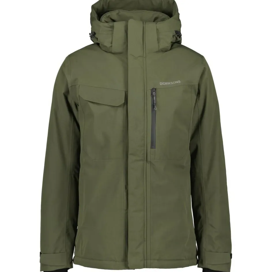 Didriksons Jassen*Stefan USX outdoor jack heren deep green