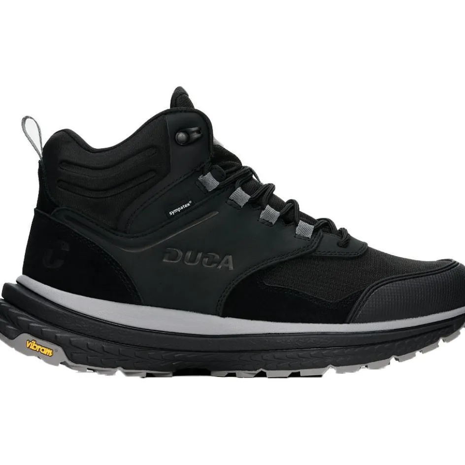 Duca Walking Wandelen|Wandelschoenen* Cosimo Mid WP wandelschoenen heren black cool grey