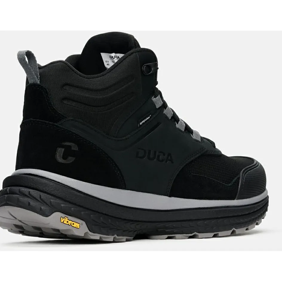 Duca Walking Wandelen|Wandelschoenen* Cosimo Mid WP wandelschoenen heren black cool grey