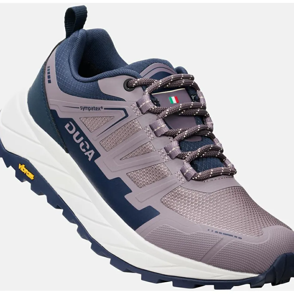 Duca Walking Wandelen|Wandelschoenen* Fortino WP wandelschoenen dames purple navy white
