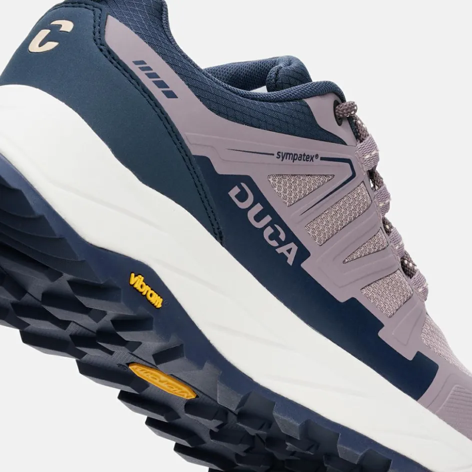 Duca Walking Wandelen|Wandelschoenen* Fortino WP wandelschoenen dames purple navy white