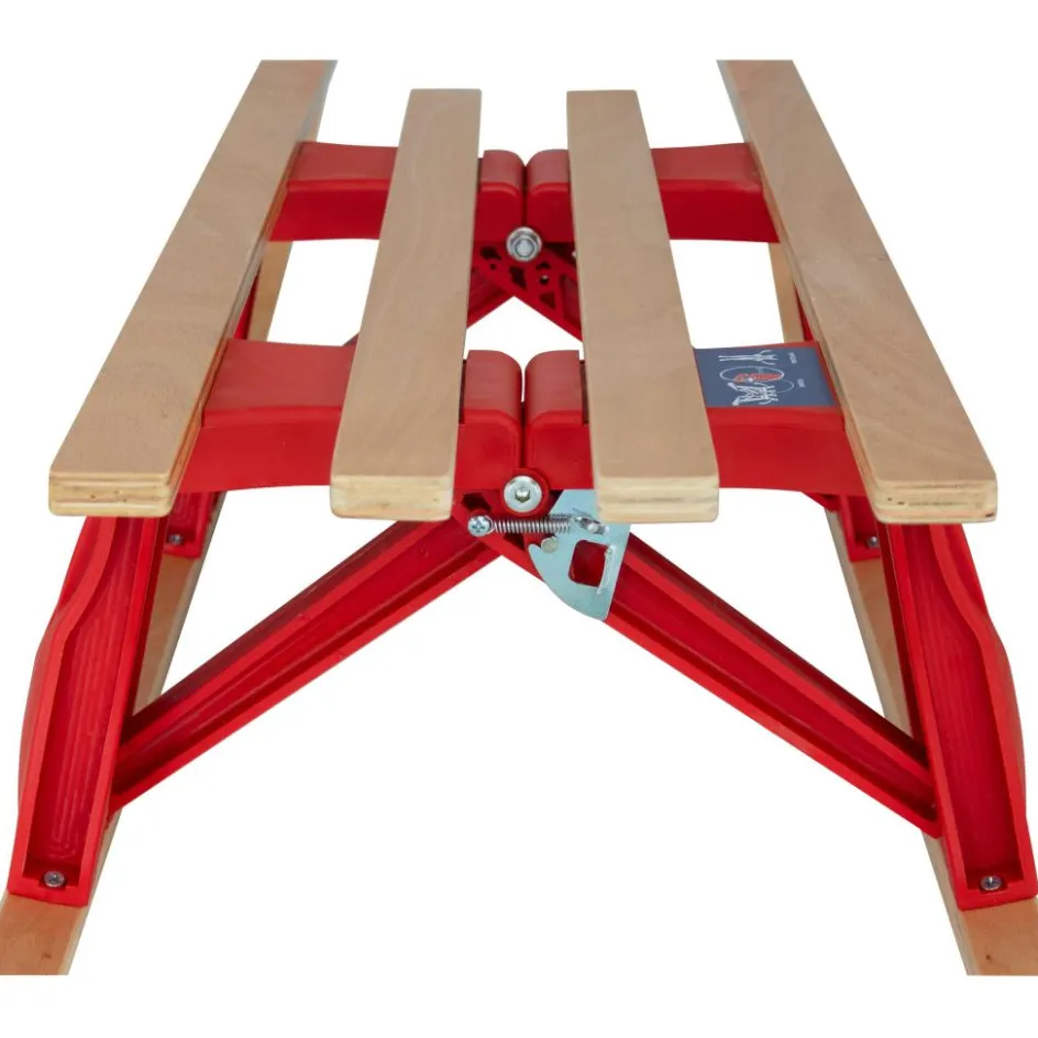 DWS Sleeën|Wintersport*opvouwbare slee red