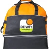DWS Sporttas|Voetbaltas*sporttas black orange