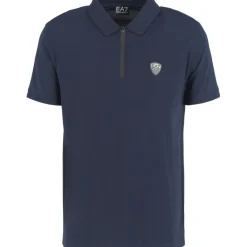 EA7 Sportshirt*Train Premium Shield polo heren blue