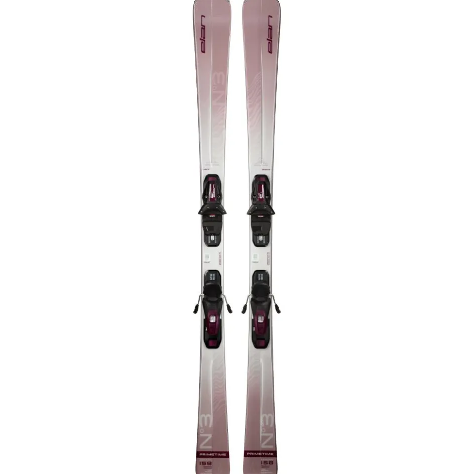 Elan Ski's|Wintersport*Primetime N°3 25 - 26 ski's dames met EL 9.0 GW Shift binding
