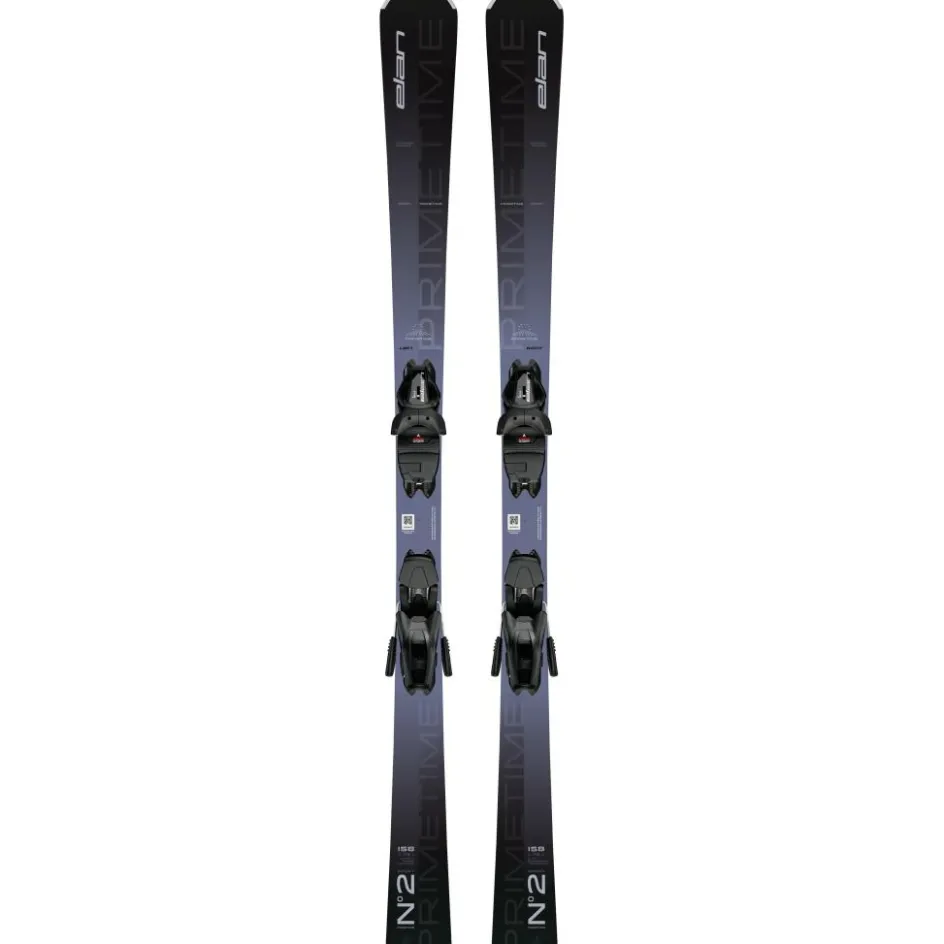 Elan Ski's|Wintersport*Primetime N°2 Sport PS 24 - 25 ski's dames met EL 9 Shift binding