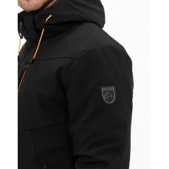 Falcon Ski Jassen|Wintersport*Boris softshell winterjas heren black