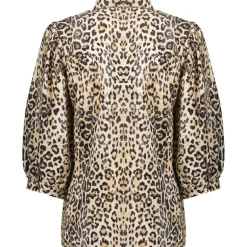 Geisha Shirts, Polo's & Blouses*blouse dames sand black