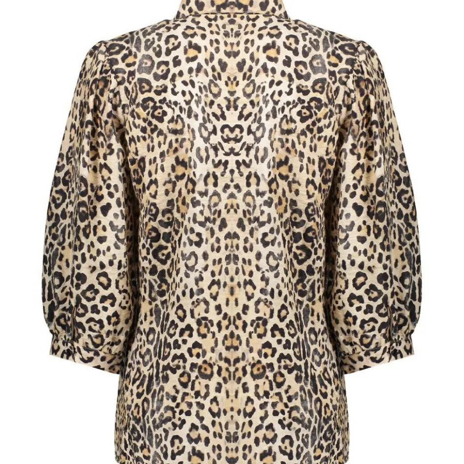 Geisha Shirts, Polo's & Blouses*blouse dames sand black