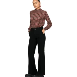 Geisha Broeken*broek dames black