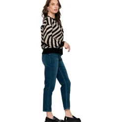 Geisha Broeken*jeans dames stonewash denim