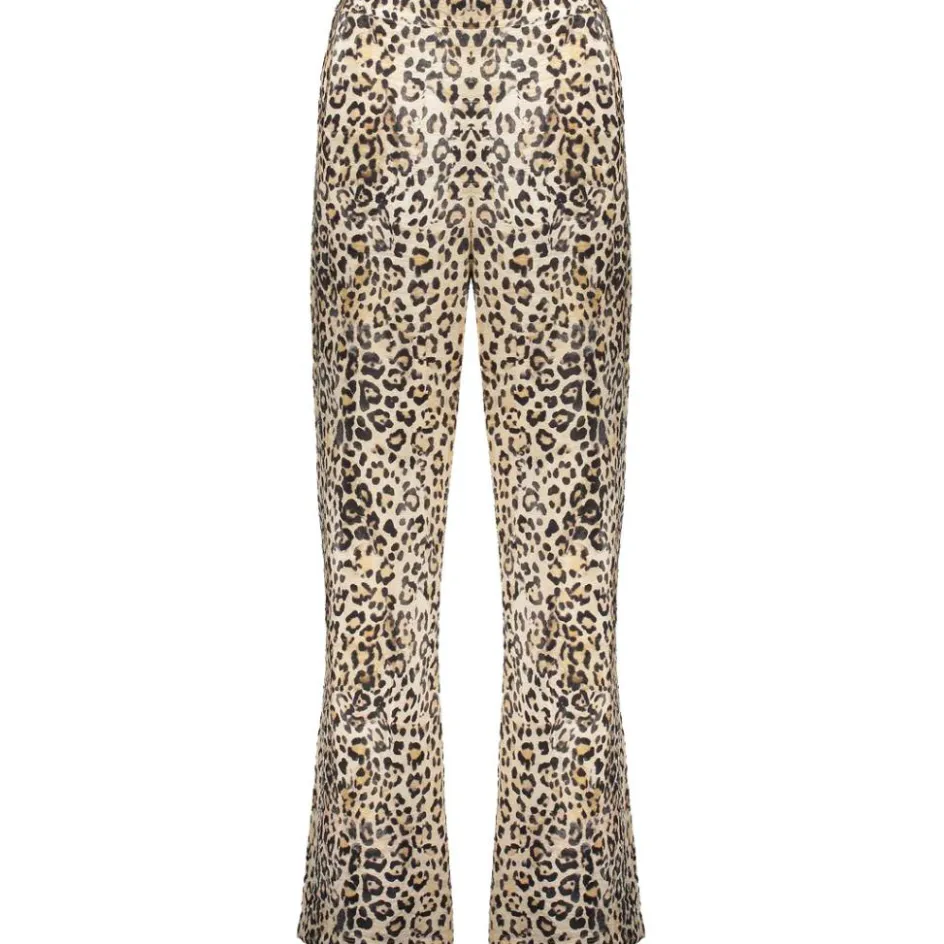 Geisha Broeken*pantalon dames sand black