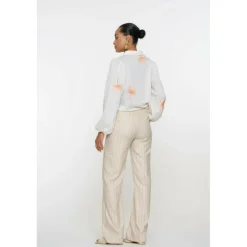 Geisha Broeken*pantalon dames sand orange