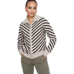 Geisha Truien & Vesten*vest dames black sand