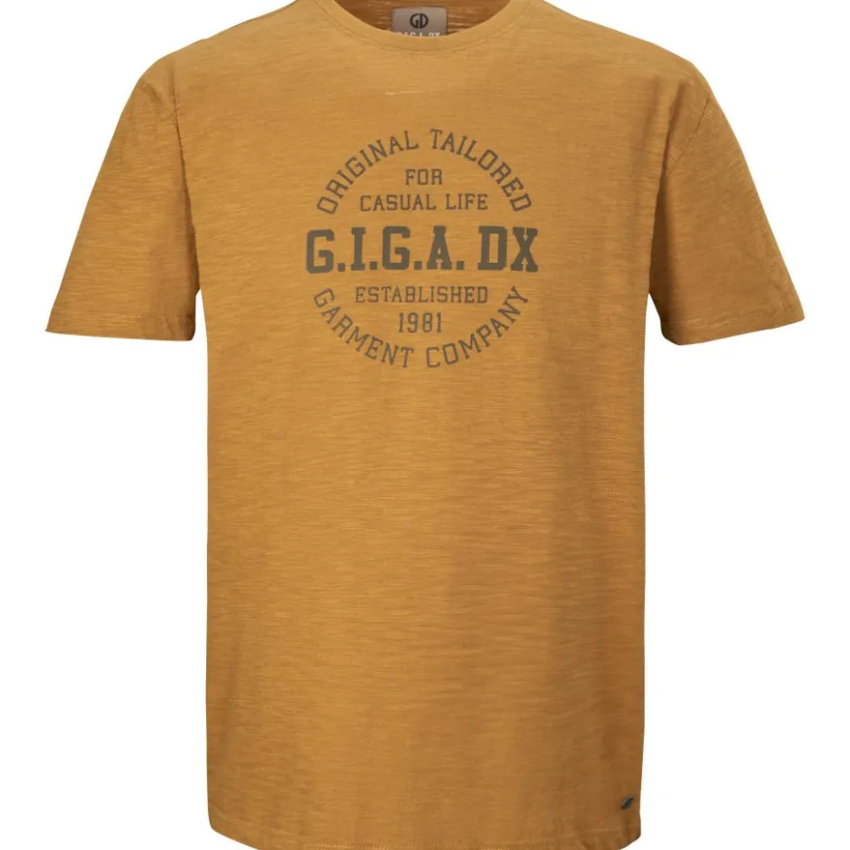 GIGA DX Shirts, Polo's & Blouses* GS 4 shirt heren caramel