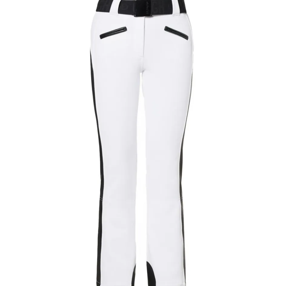 Goldbergh Skibroeken|Wintersport*ALESSIA softshell skibroek dames white