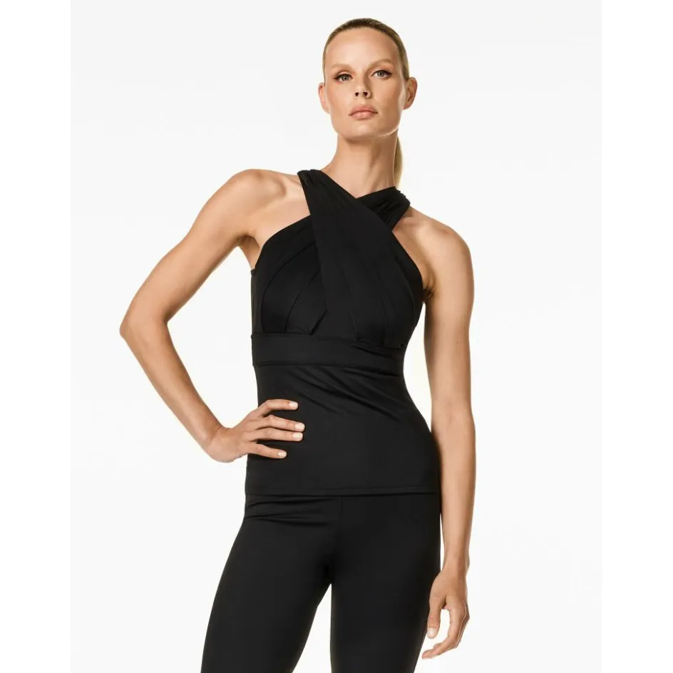 Goldbergh Sportshirt*Art tanktop dames black