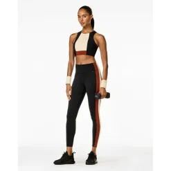 Goldbergh Sportbh's*Facade sport bh dames black champagne