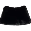 Goldbergh Sjaals|Wintersport*Frost Fluffy col dames black