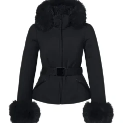 Goldbergh Ski Jassen|Wintersport*GISELLE FAUX softshell winterjas dames black