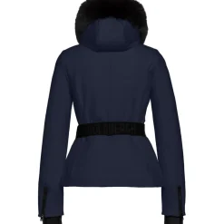 Goldbergh Ski Jassen|Wintersport*HIDA FAUX BORDER softshell winterjas dames french blue