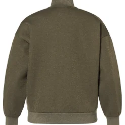 Goldbergh Truien & Vesten*SIZZLE sweater dames dark olive lurex