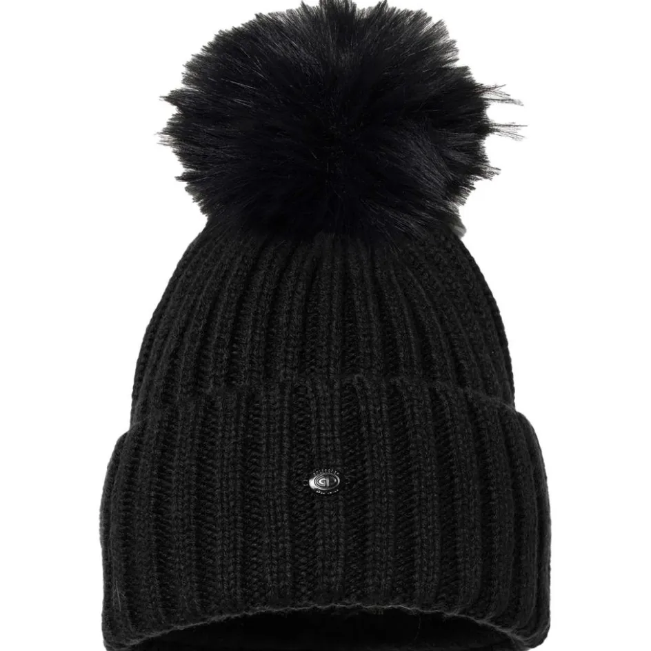 Goldbergh Mutsen|Wintersport*UNA muts dames black