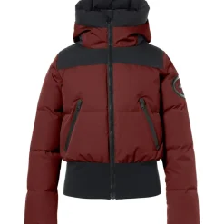 Goldbergh Ski Jassen|Wintersport*VILLAGE winterjas dames vino rosso