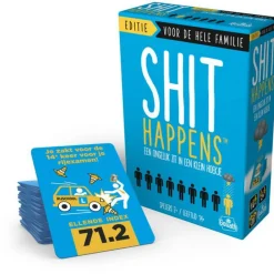 Goliath Buitenspelen & Spelletjes*Shit Happens: Familie Editie kaartspel