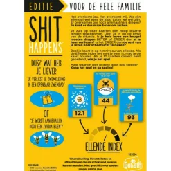 Goliath Buitenspelen & Spelletjes*Shit Happens: Familie Editie kaartspel
