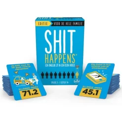 Goliath Buitenspelen & Spelletjes*Shit Happens: Familie Editie kaartspel