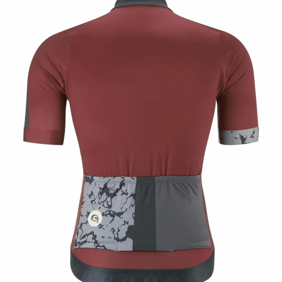 Gonso Fietskleding*Tornale SS FZ fietsshirt heren burnt russet