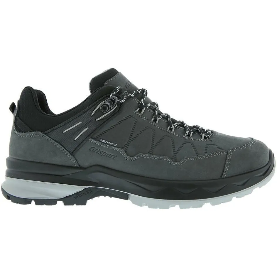 Grisport Wandelschoenen|Wandelschoenen*Tampa Low wandelschoenen anthracite