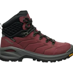 Grisport Wandelen|Wandelschoenen*Terrain Mid wandelschoenen dames burgundy