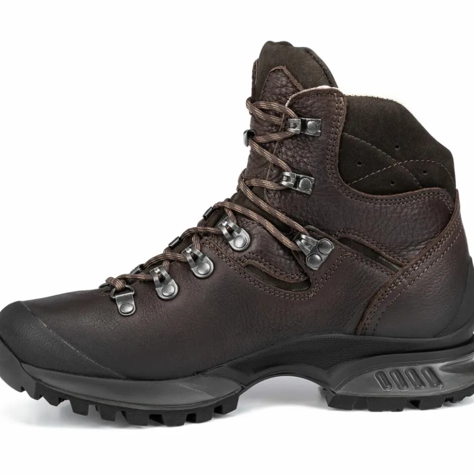 Hanwag Wandelen|Bergschoenen*Lhasa II Wide Lady Mid bergschoenen dames chestnut asphalt
